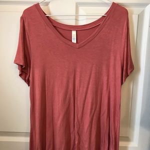 Lularoe dusty rose bamboo Christy